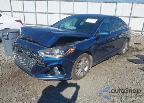 2019 Hyundai Sonata Sel z USA, uszkodzony, nr VIN 5NPE34AF4KH813807